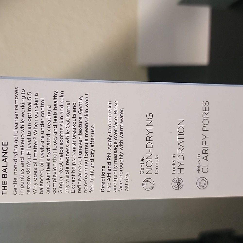 BEAUTYBIO-The Balance pH Balancing Gel Cleanser with Ginger Root Extract NEW! - Picture 2 of 2